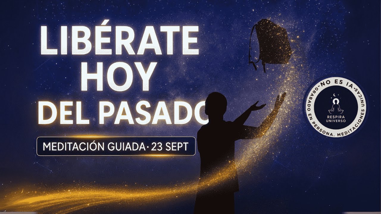 Libérate del pasado HOY 🌌 Meditación guiada 23 Septiembre | Respira Universo