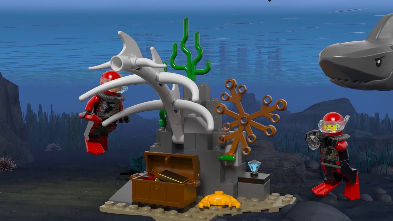 LEGO 60092 Deep Sea Submarine - LEGO City