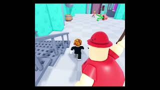 Miniroy vs ESCAPE BABY TEDDY'S DAYCARE! #robloxshorts