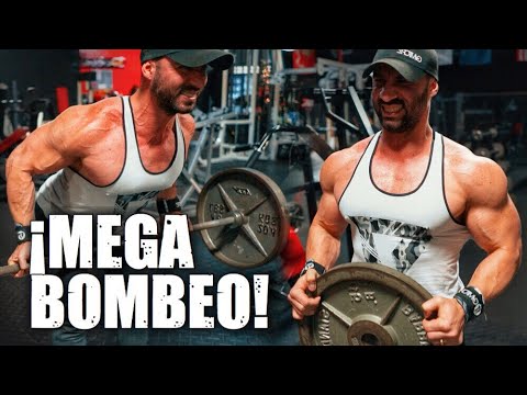 RUTINA DE BICEPS & ESPALDA (¡infla como globo!) | Gymtopz gymkhana
