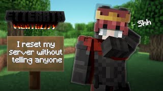 Famous I RESET MY MINECRAFT SERVER WITHOUT TELLING ANYONE Wealth