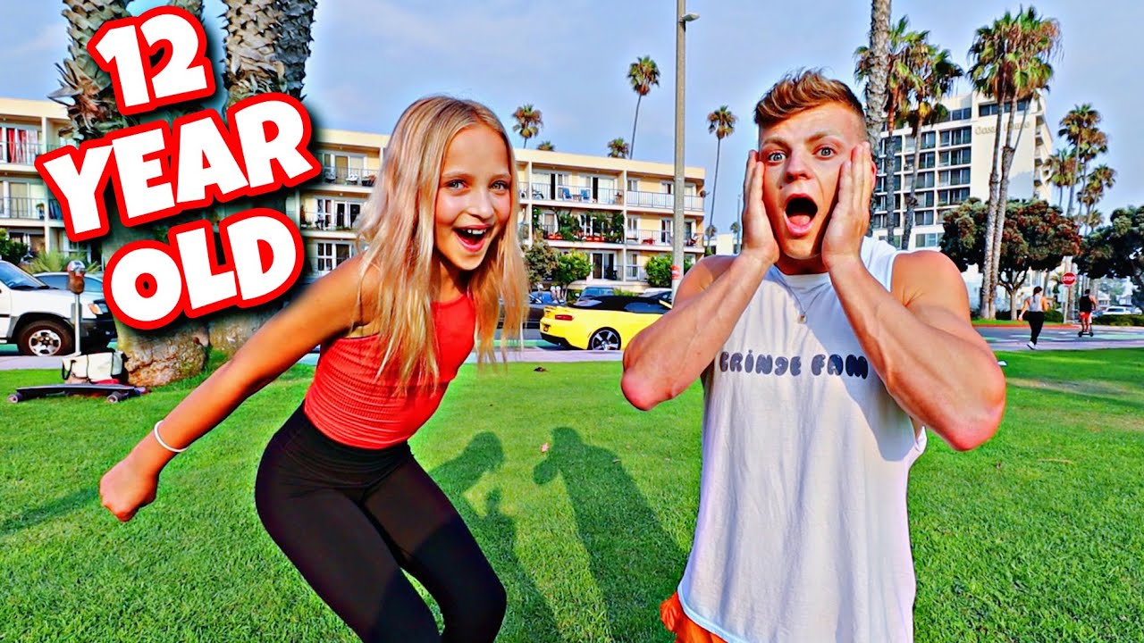 TEACHING LILLY K HOW TO BACKFLIP! *CRAZY* YouTube