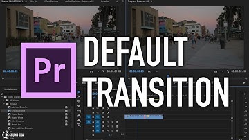 Default Transition Tutorial in Premiere Pro - Chung Dha