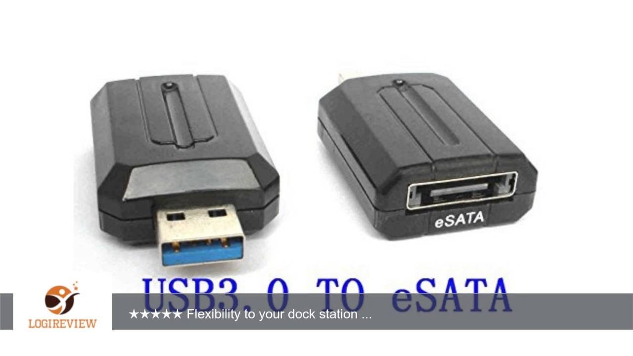 USB 3.0 to eSATA External SATA 3Gbps Convertor Adapter for 2.5"and 3.5" HDD Review/Test YouTube