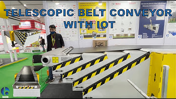 Telescopic Belt Conveyor with IOT