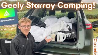 Geely Starray Camping Mode Tested! Wild Camping Lake District (UK)(4K) | Carcode