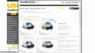 The Van Hire Booking System Explained