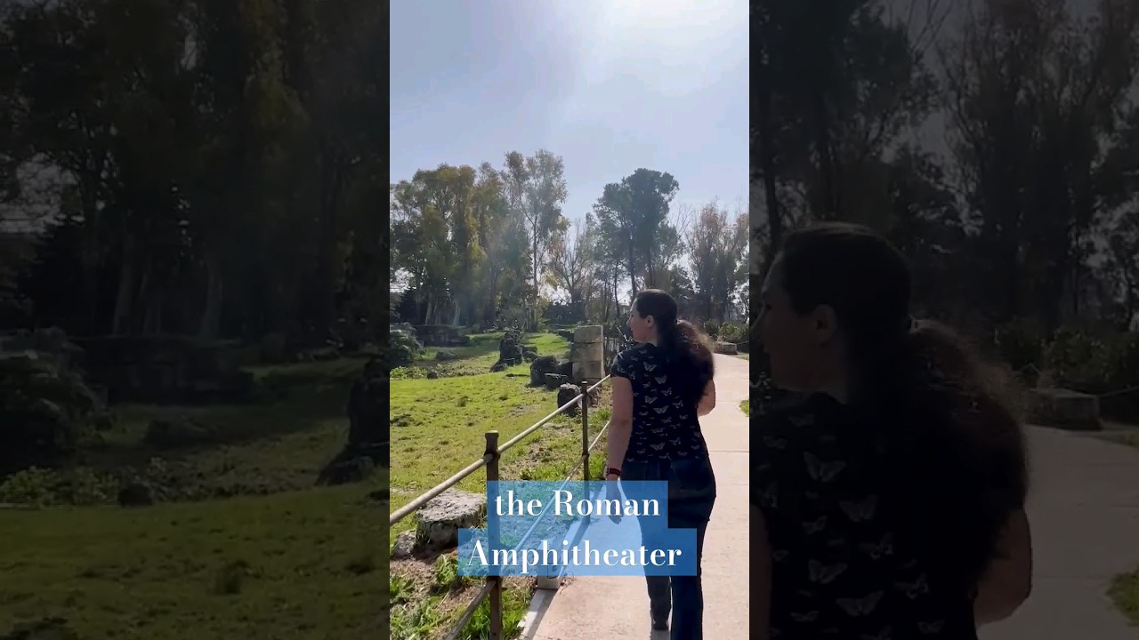 the Roman Amphitheater 
