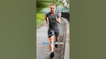 Create Speed Effect in Photoshop with Motion Blur – Easy Tutorial #shorts