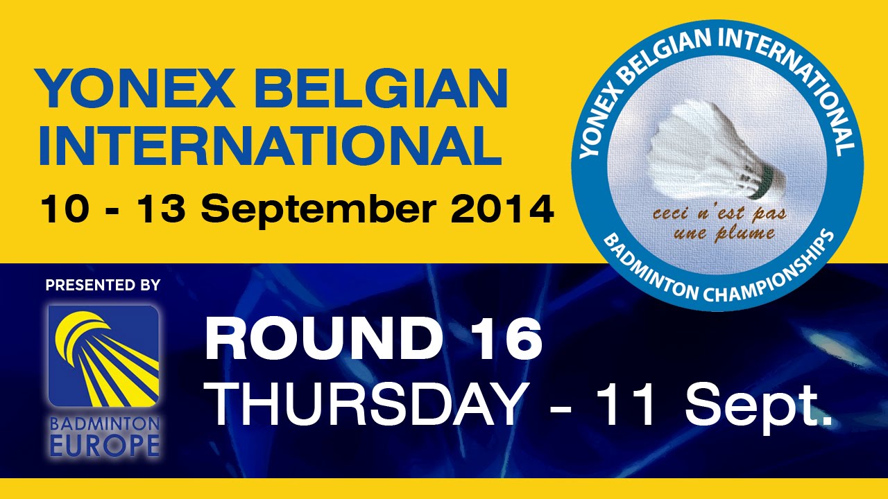 R16 - MS - Lucas Corvee vs Nick Fransman - 2014 Yonex Belgian International