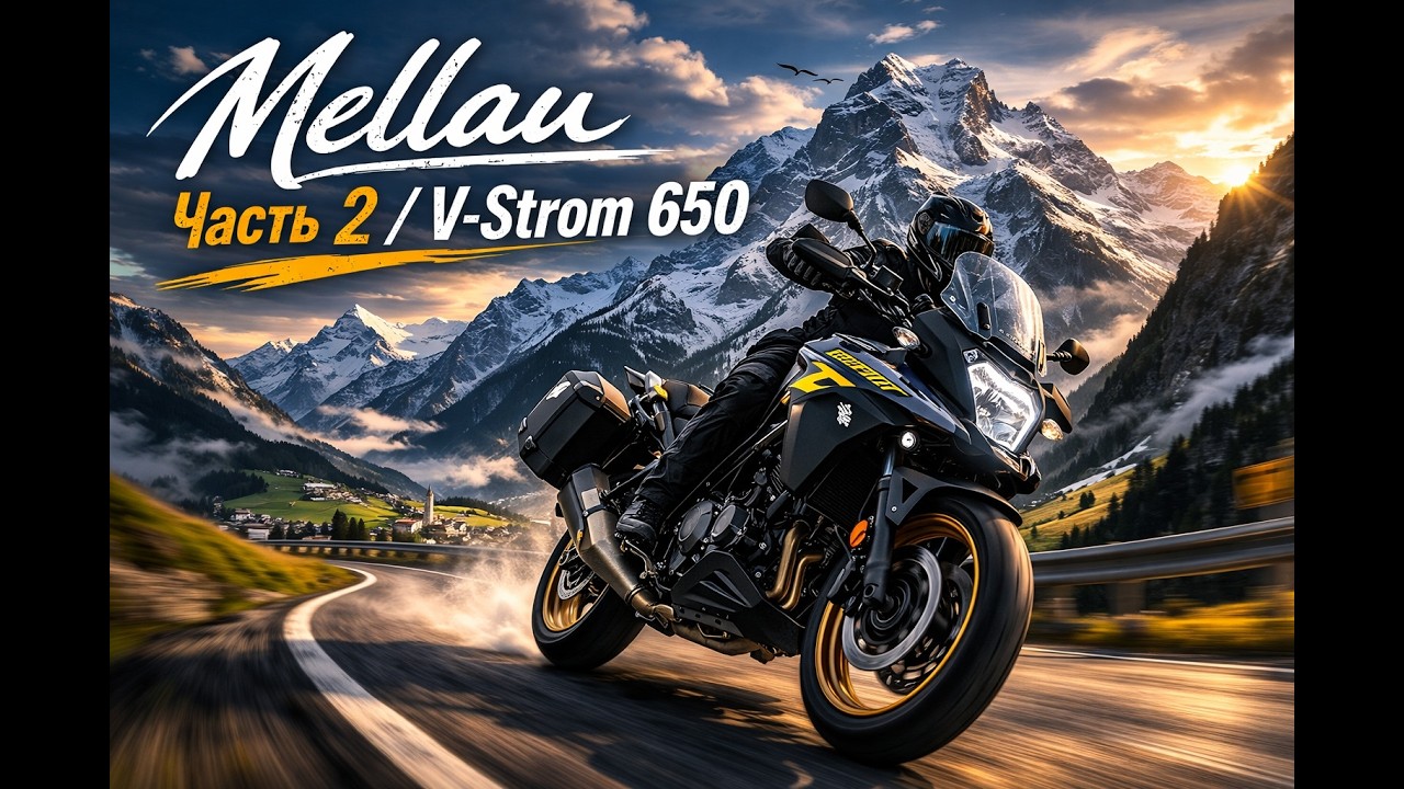 Путь на Меллау - Часть 2 / Suzuki V-Strom 650 XT