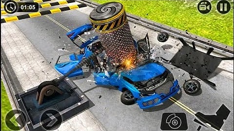 Speed Bump Crash Challenge 2021 | Crash boom punk | 3D - Android Gameplay