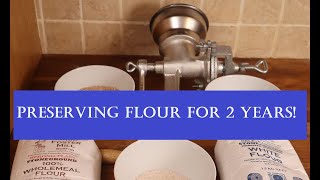 How to store / preserve flour (for up to 2 years)