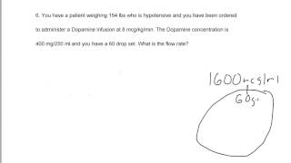 Paramedic Dopamine Clock