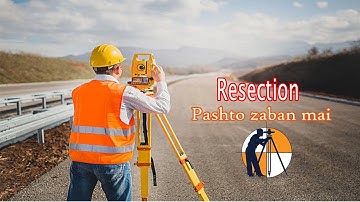 Resection Method TS/How to perform Resection with Sokkia Total Station /TS pashto Tutorial