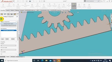 RACK AND PINION MATE | SOLIDWORKS 2020 | MECHANICAL MATE