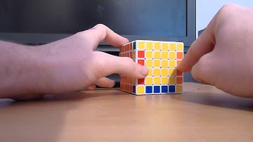 6x6 Rubiks Cube Last Layer Parity Algorithms