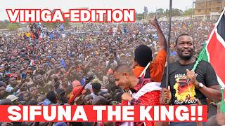 Sifuna the King!! Watch FULL Vihiga- Linda Mwananchi edition that put Kenya in total shock.