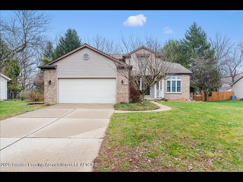 5554 Earliglow Lane, Haslett, MI home video tour