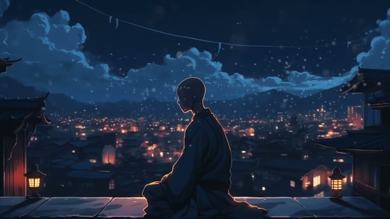 10 minutes meditation] Relaxing Music of Heart Sutra - Japanese