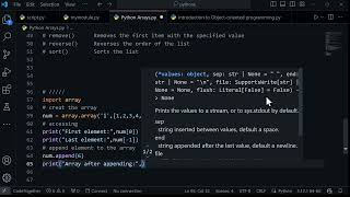 Python Arrays || PYTHON