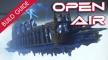 TITAN CORVETTE EXPEDITION SPECIAL NMS Build Guide HUGE OPEN PLATFORM SHIP