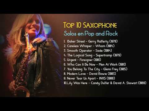 Top 10 Saxophone Solos en Pop and Rock