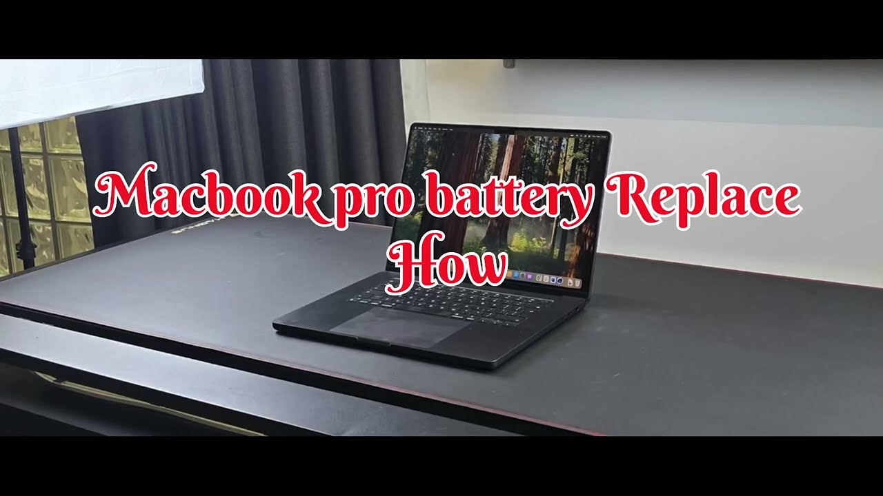 Macbook pro battery replace - YouTube