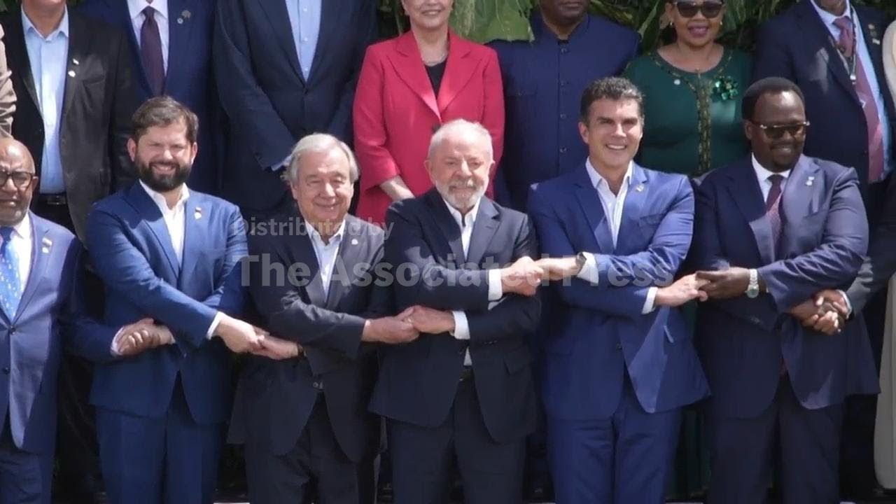 World leaders gather for second day of COP30 in Brazil, seeking ...