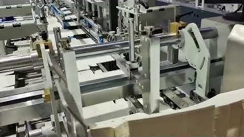 YL-800PC-B #foldergluer #4corners #box #foldinggluing #packagingequipment