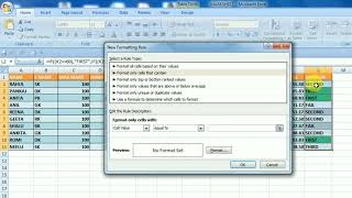 |एक्सेल में फॉर्मेटिंग का नया रूल पूरा वीडियो जरूर देखें Group_List  Table_Sheet  With _Formating ||