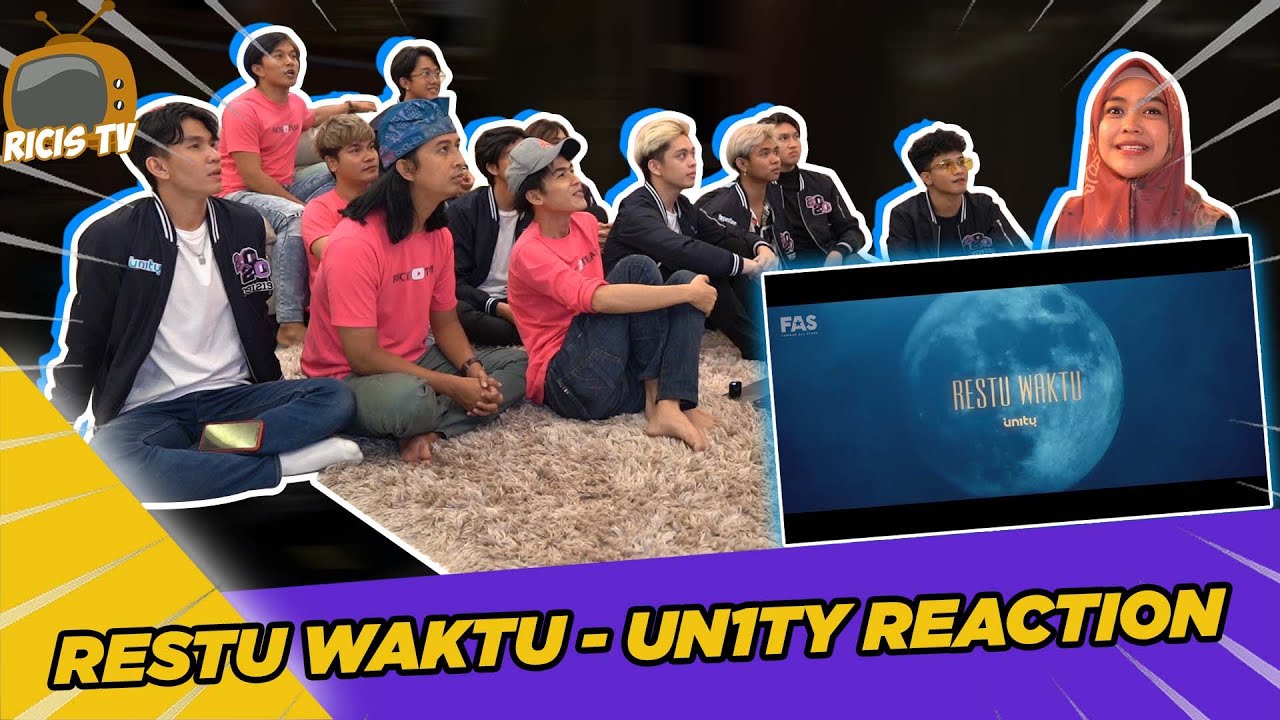 TIM RICIS REACTION VIDEO CLIP UN1TY - RESTU WAKTU || @UN1TY