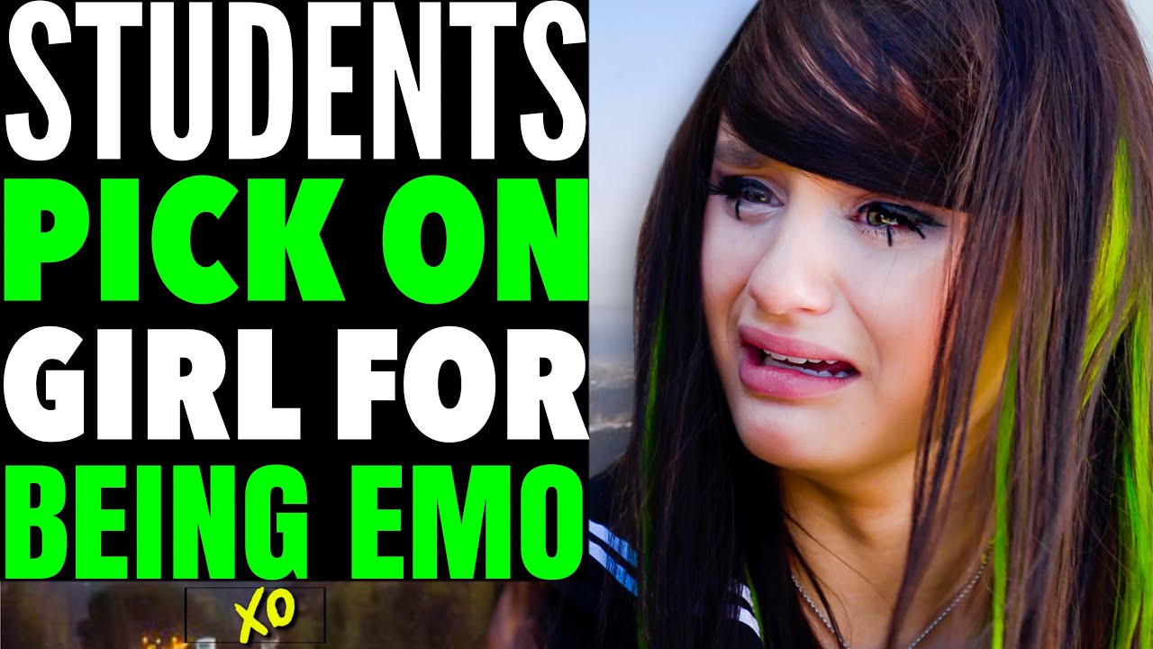 Students PICK ON A Girl for being EMO, What Happens Is Shocking