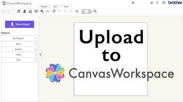 How to upload SVG files to Canvas Workspace ScanNcut | Upload to Scan N Cut