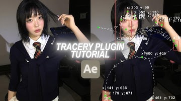 Tracery plugin in after effects (blob tracking tutorial) | after effects (win/Mac)