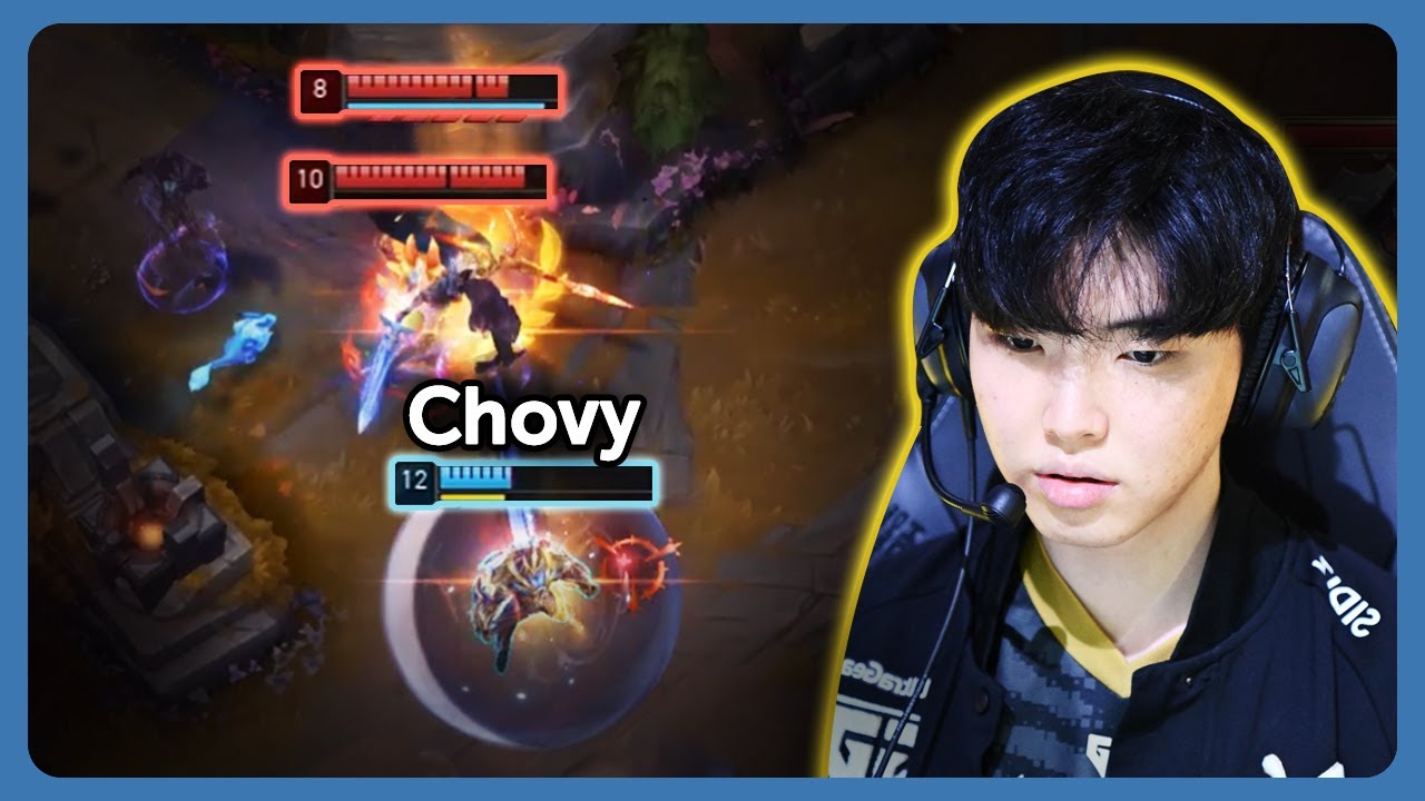 와.. 보는 내내 감탄했습니다... '쵸비 선수 제드 리플레이 분석'