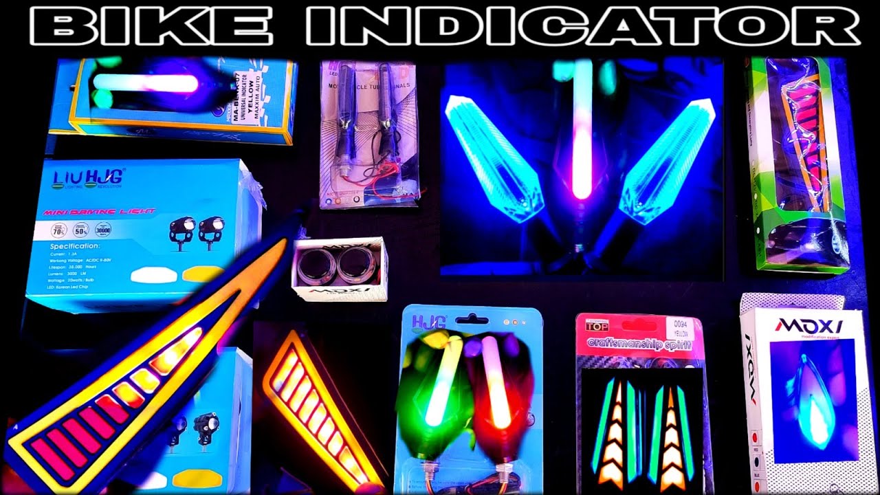 New Bike Hot Indicator | New LED Light For Bike Scooter | Top Bike ...