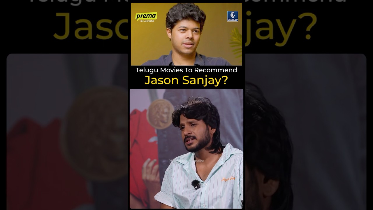 🤩🤩 Recommending Telugu Movies To Jason Sanjay