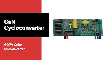 600W Single-Phase Cycloconverter: Compact & Smart Thermal Design