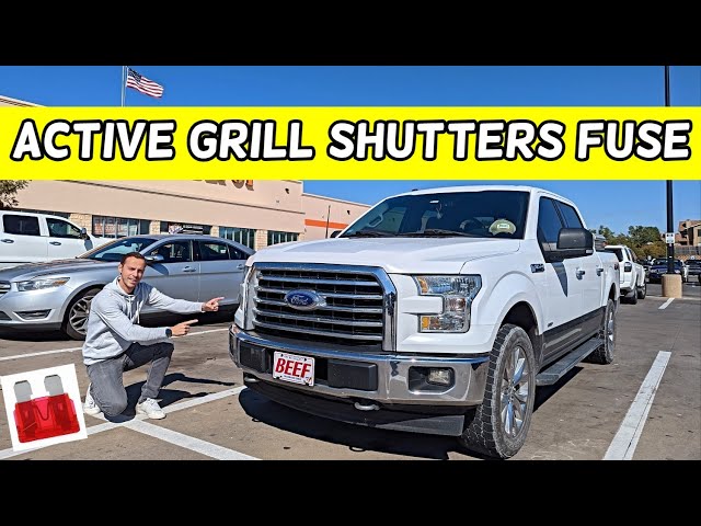 Ford F 150 Active Grille Shutter Problems: Causes & Fixes