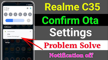 Realme c35 ota settings || Realme c35 confirm ota settings problem solve