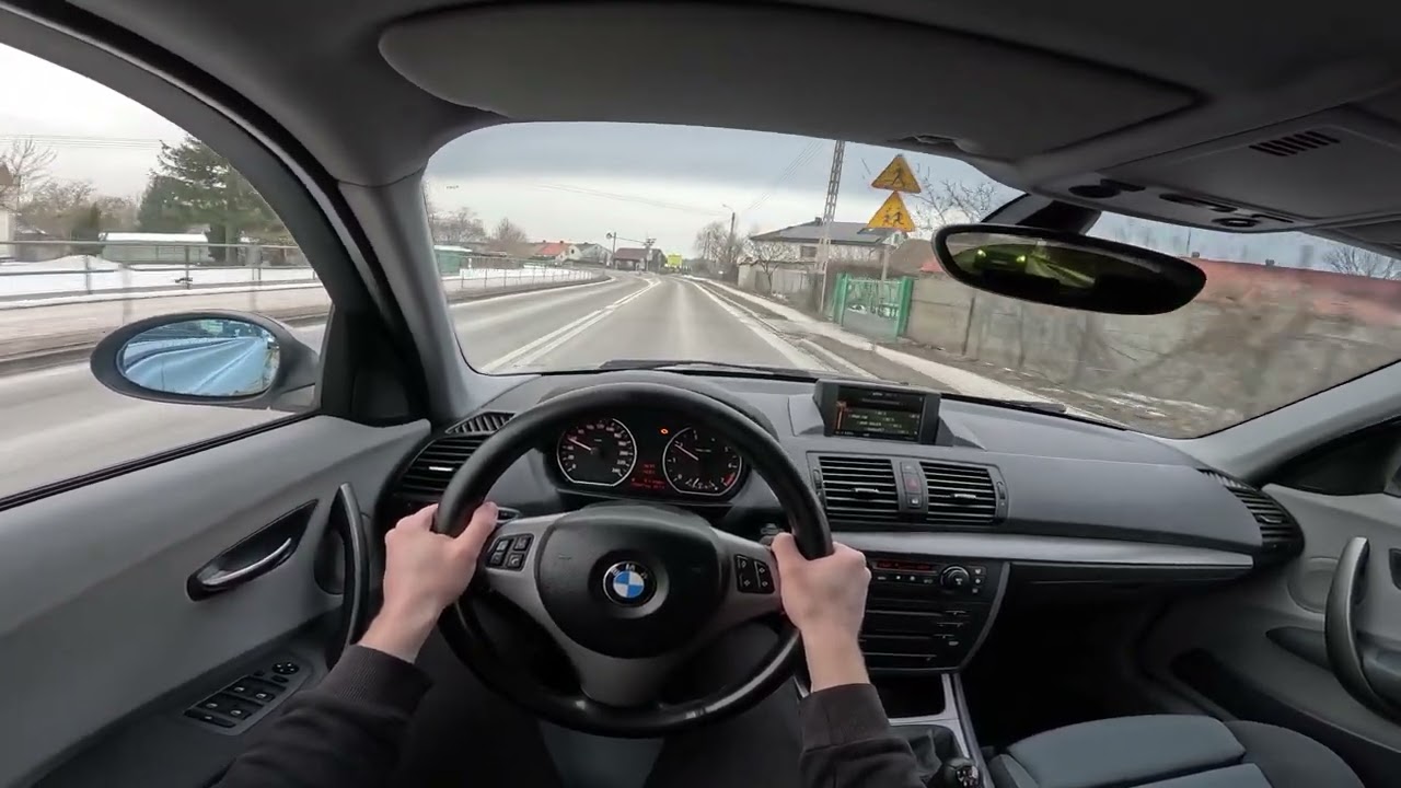 BMW 120i E87 2.0 150 HP 2005 | POV Drive #11