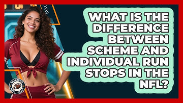 What Is The Difference Between Scheme And Individual Run Stops In The NFL? - Gridiron Data Digest