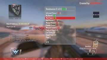 [Black Ops 2 Wii U] Non Host Mod Menu Dominance U v1.1 Update