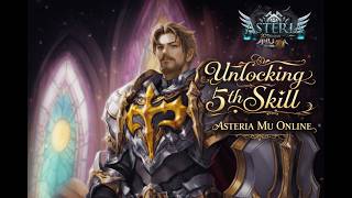 Asteria MU Crafting - Unlocking 5th skills ft. Crusader ( Ability Crystal Experiment Galore )