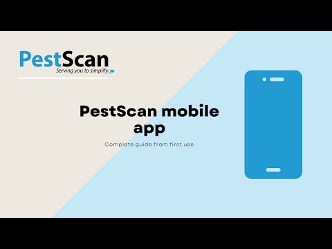 PestScan app | Complete guide for first use