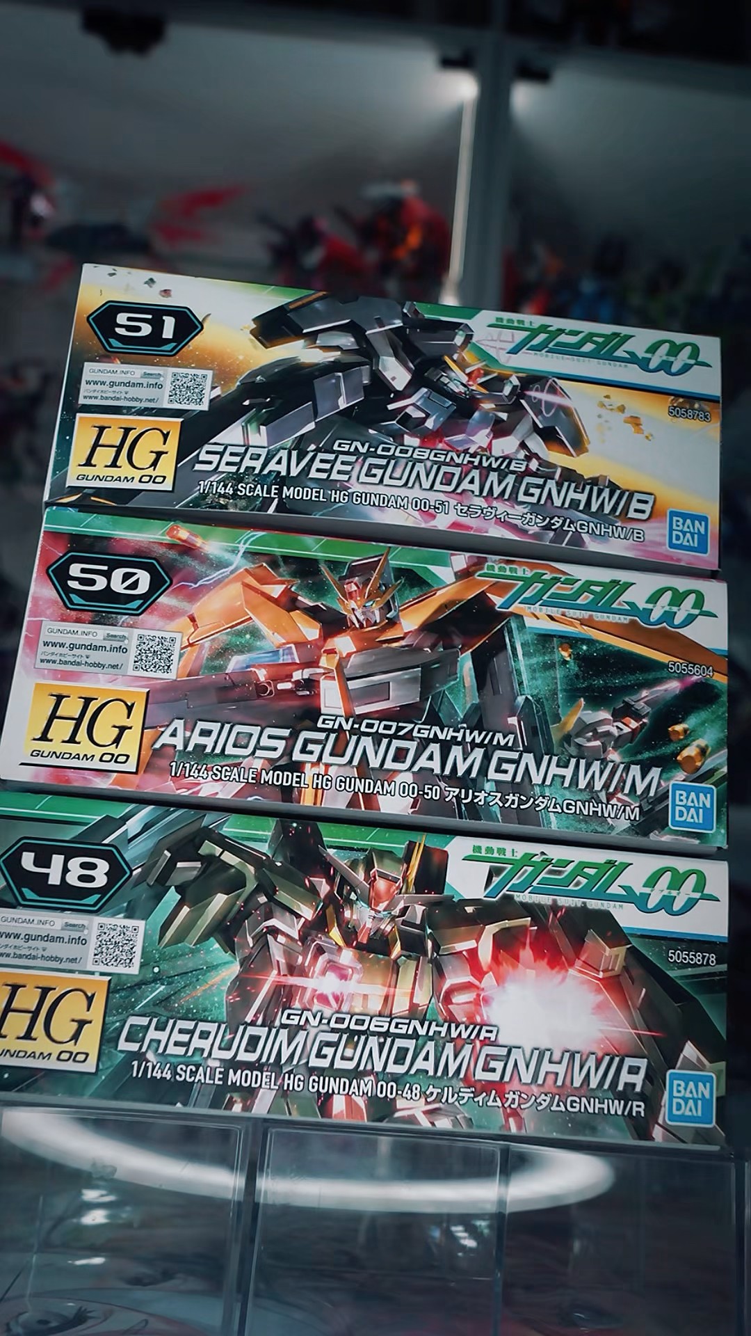 未来のために”【HG00 ケルディム&アリオス＆セラヴィーGNHW】再販して