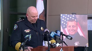 Elk Grove Police chief announces the death of Officer Tyler "Ty" Lenehan