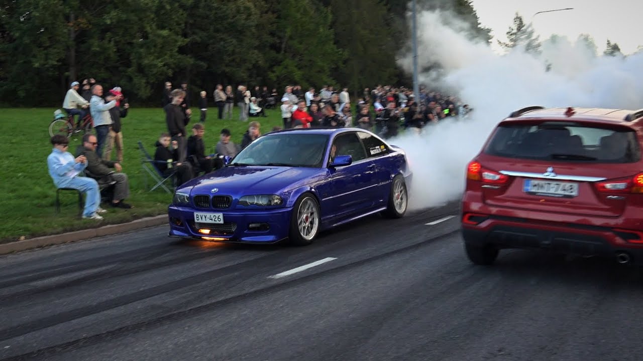 Vantaa Cruising - Tuned Car Burnouts - September 2025