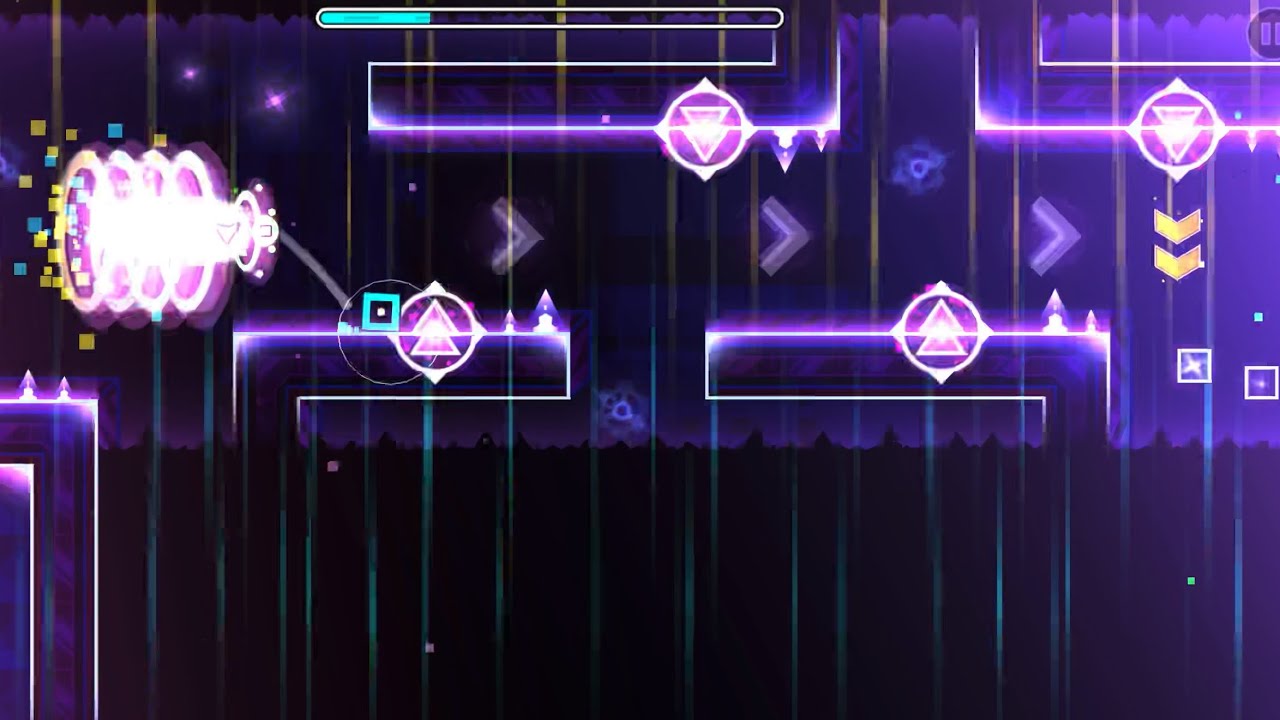My First Level Preview - Skydiver by (me) Geometry Dash 2.2 - YouTube